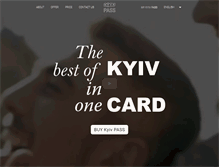 Tablet Screenshot of kyivpass.com